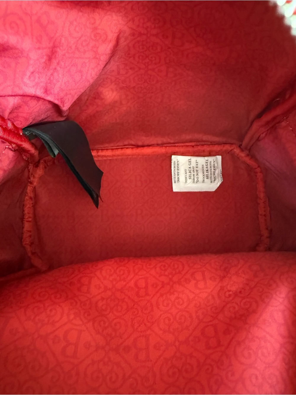 Loungefly Biltmore Red Sequin Mini Backpack NWT - Picture 7 of 9